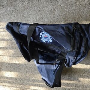 US Coast Guard Navy Blue Duffel Bag with Embroidered Logo